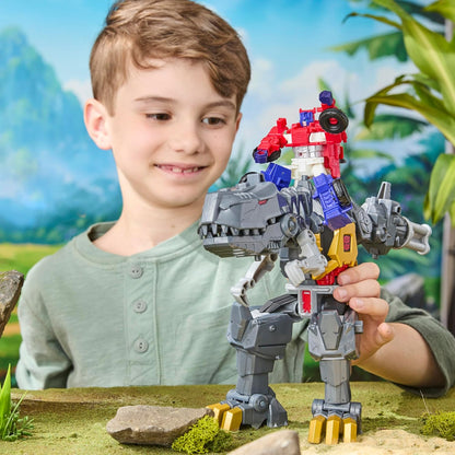 Transformers CYBERWORLD Grimlock Chomp e Battle Action Figure