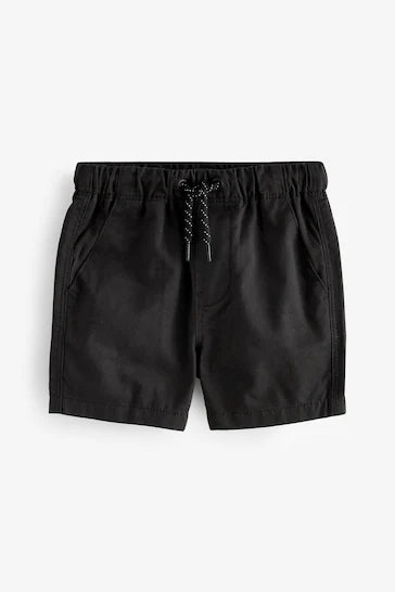 |Boy| Pacote De 3 Shorts Pull-On - Preto/Massa/Verde (3 meses - 7 anos)
