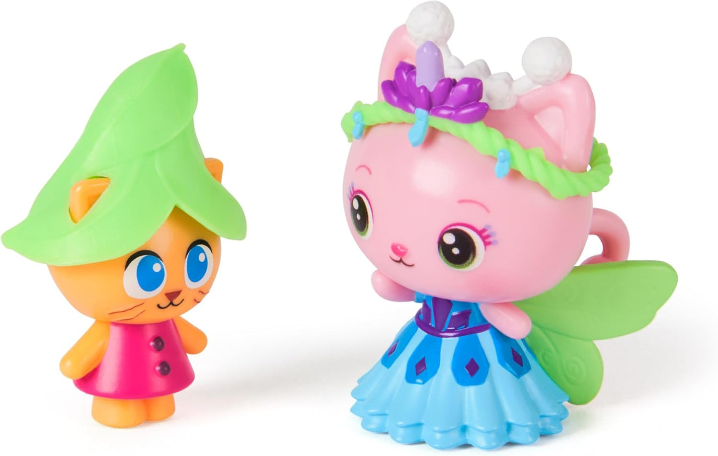 Gabby's Dollhouse: O Filme, Rainha Gatinha Fada e Gatinho Gnomo, Figuras de Brinquedo com 2 Acessórios, Brinquedos Infantis para Meninas e Meninos a partir de 3 Anos