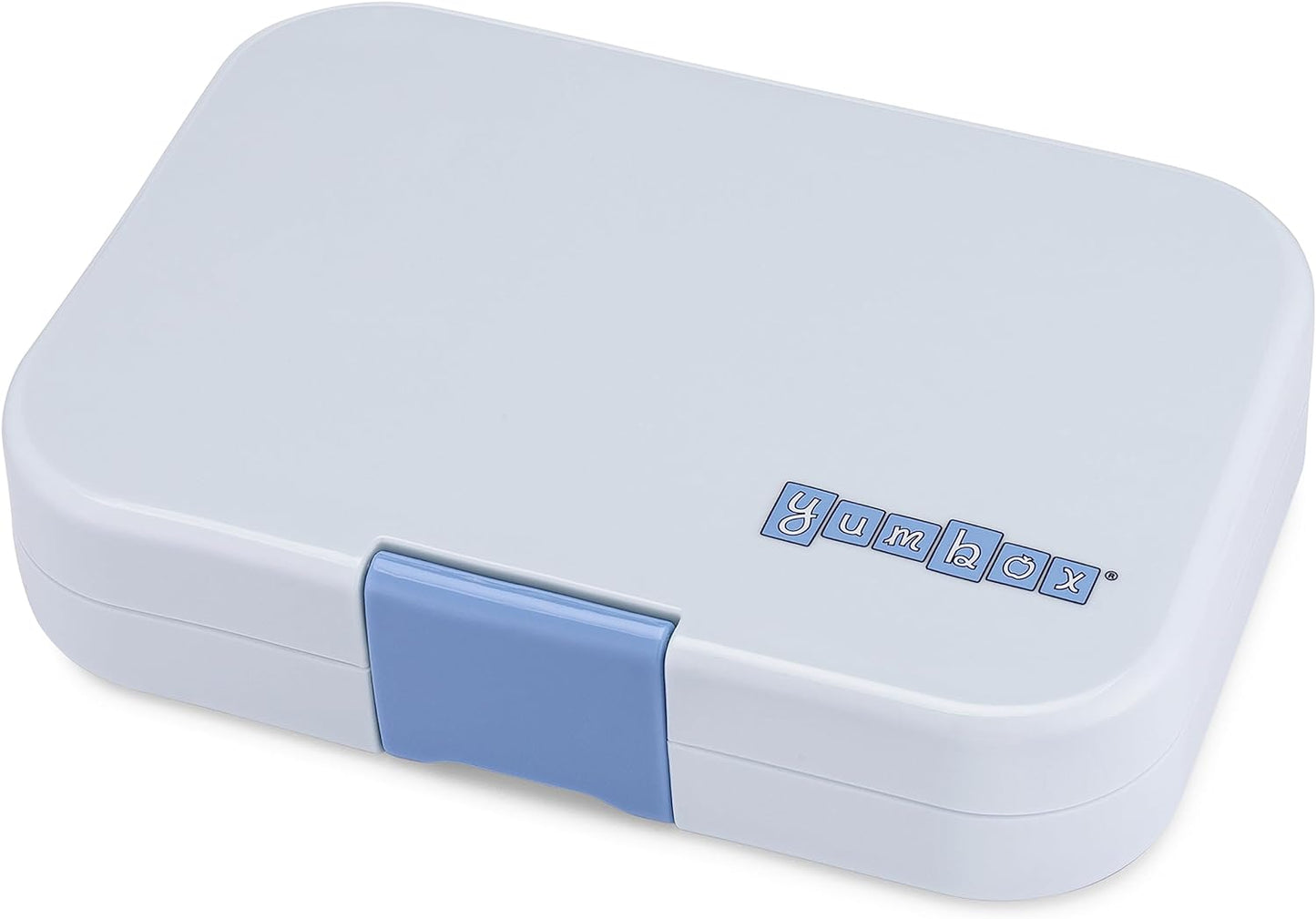 yumbox Recipiente original de lancheira Bento à prova de vazamentos para crianças (cinza nebuloso (bandeja de Paris))