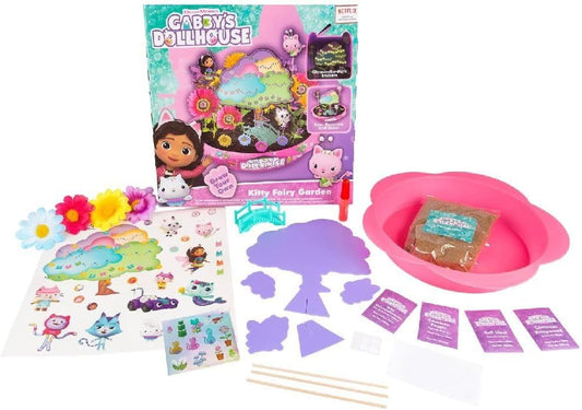 RMS International Casa de Bonecas da Gabby: Cultive Seu Próprio Jardim de Fadas com Flores - Brinquedo de Natureza para Crianças a partir de 3 Anos (70-0006)