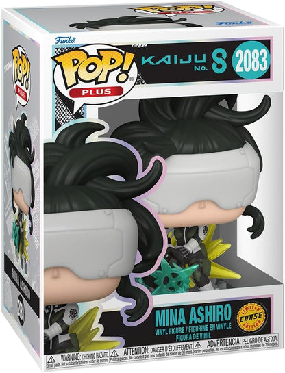 Funko Pop! Plus: Kaiju No8 - Mina Ashiro - Chances de 1/6 para a variante rara de Chase - Kaiju No8 - Figura colecionável de vinil - Ideia para presente - Produtos oficiais - Brinquedos para crianças e adultos - Fãs de anime