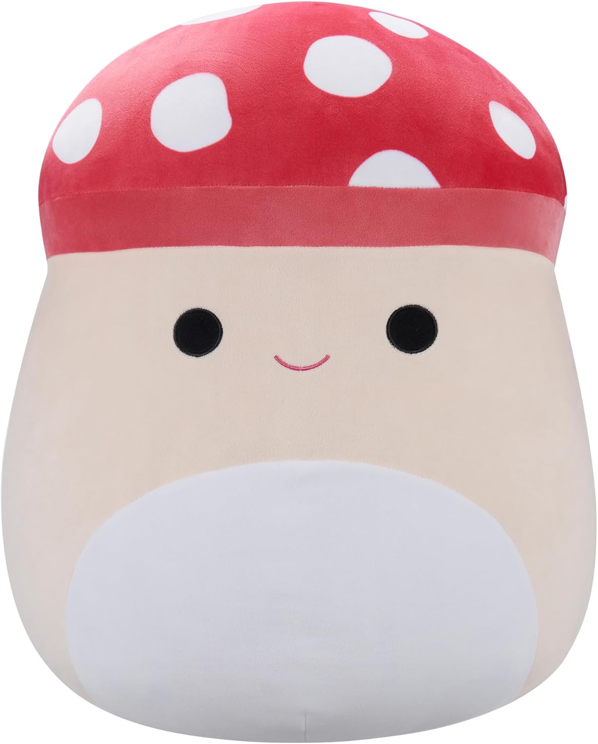 Squishmallows SQCR05496 20 pulgadas - Malcolm el hongo manchado rojo, multicolor
