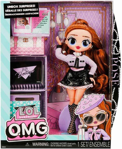 L.O.L. Surprise  OH MEU DEUS. Boneca da moda - POSE - Inclui boneca, várias surpresas e acessórios fabulosos - Ótimo para crianças a partir de 4 anos