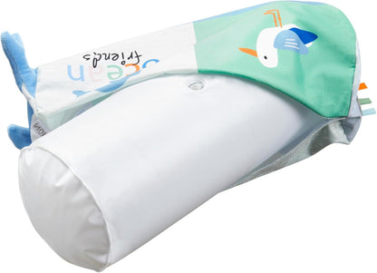 Nuby Travesseiro Ocean Friends Tummy Time - Desenvolvimento inicial | Compacto | Travesseiro inflável | Adequado desde o nascimento