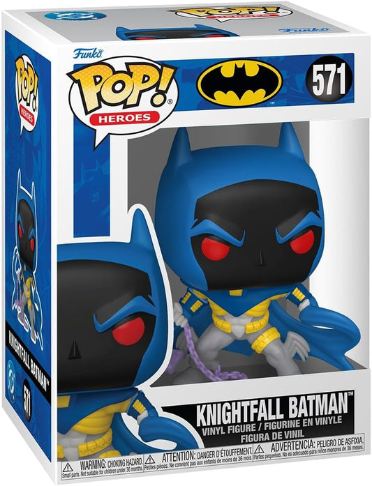Funko Pop! Heroes: DC Thru Years - Batman de Knightfall - (anos 90) - DC Comics - Figura de vinil colecionável - Ideia de presente - Produtos oficiais - Brinquedos para crianças e adultos - Fãs de desenhos animados
