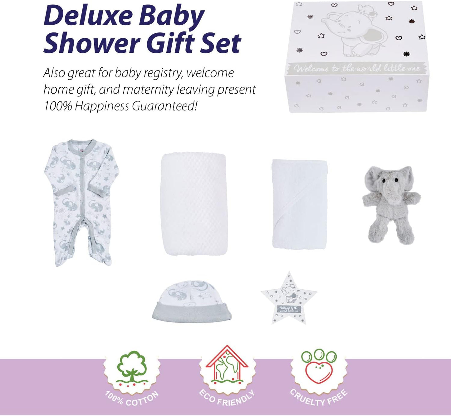 Conjunto de presentes personalizados para bebês prematuros - Cestas para recém-nascidos, Caixa de presente para bebês, Presentes para bebês da UTIN, Conjunto de presentes unissex para bebês prematuros - Cestas para recém-nascidos