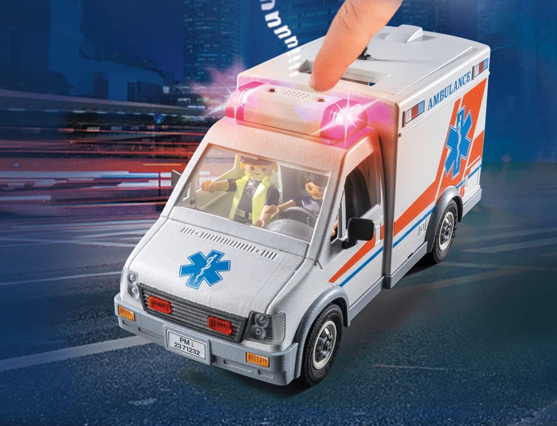 Playmobil 71232 Ambulância Hospitalar City Life