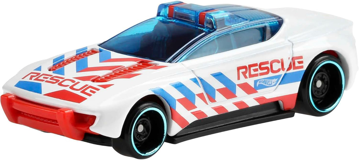 Hot Wheels Carro básico, carro Hot Wheels em escala 1:64 para crianças e colecionadores, veículos modernos e clássicos para brincar ou exibir, carros de brinquedo de plástico e fundidos - 05785