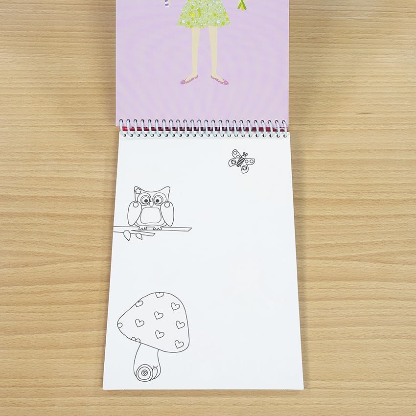 Galt Toys, Water Magic - Fadas, Livros de colorir para crianças a partir de 3 anos