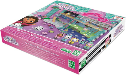 Shuffle FSCGabby's Dollhouse - Jogo de casinha de bonecas felino para crianças a partir de 4 anos, branco