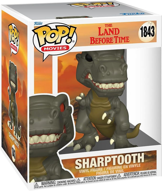 Funko Pop! Super: Em Busca do Vale Encantado: Dente Afiado - Figura de Vinil Colecionável - Ideia para Presente - Produtos Oficiais - Brinquedos para Crianças e Adultos - Fãs de Desenhos Animados - Figura Modelo para Colecionadores e Exibição