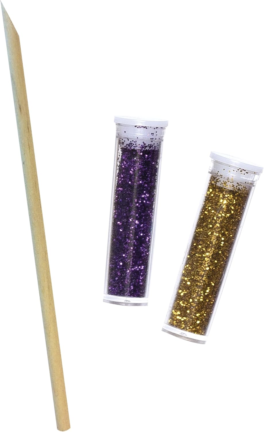 Janod - 3 Pranchas de Glitter com 2 Tubos de Glitter - Tema Fada - Kit de Lazer Criativo Infantil - A partir de 5 anos - J09171