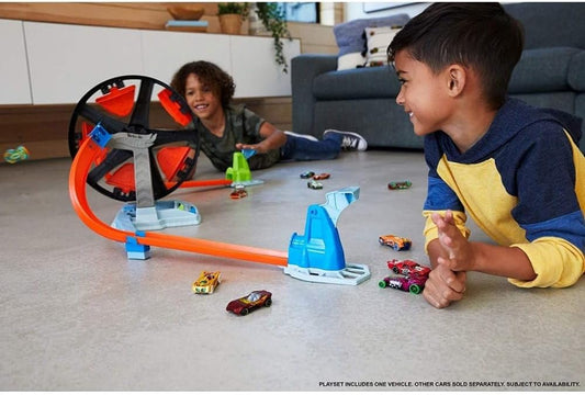 Hot Wheels Conjunto de brinquedo GJM77 Spin Wheel Challenge