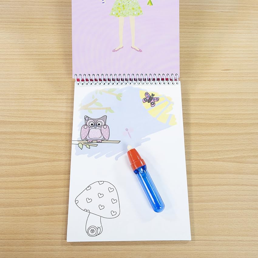 Galt Toys, Water Magic - Fadas, Livros de colorir para crianças a partir de 3 anos