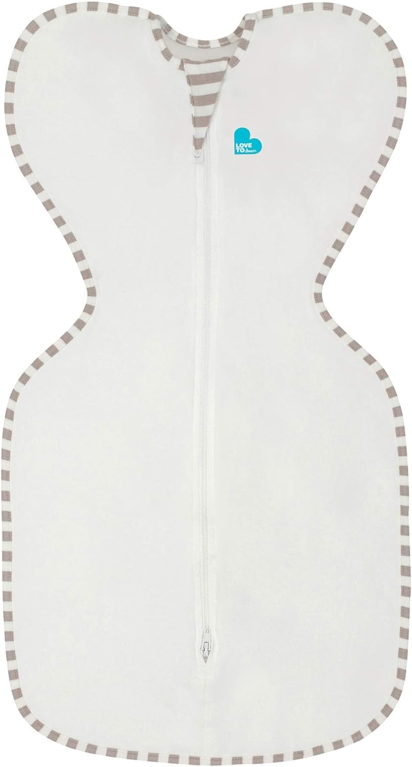 Love To Dream™ Swaddle UP™ | Ajuste perfeito, promove uma rotina de sono saudável | 1.0 Tog Ideal para primavera e verão (20–24°C) | Lavável à máquina | Algodão com zíper duplo