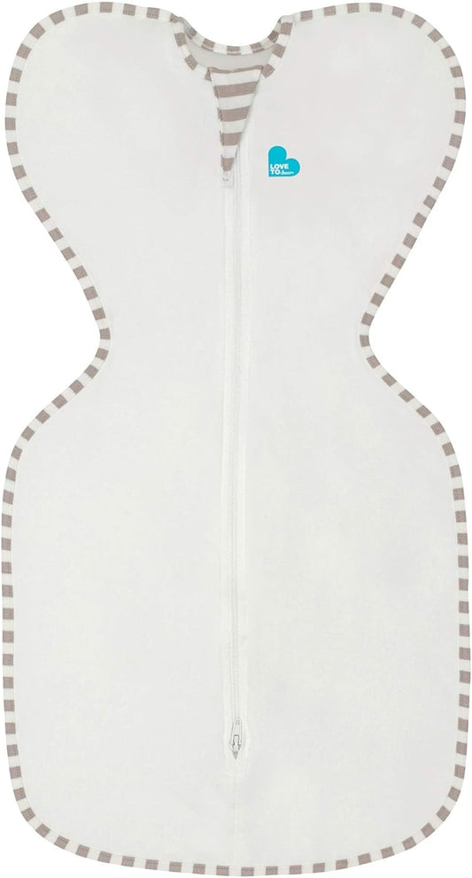Love To Dream™ Swaddle UP™ | Ajuste perfeito, promove uma rotina de sono saudável | 1.0 Tog Ideal para primavera e verão (20–24°C) | Lavável à máquina | Algodão com zíper duplo