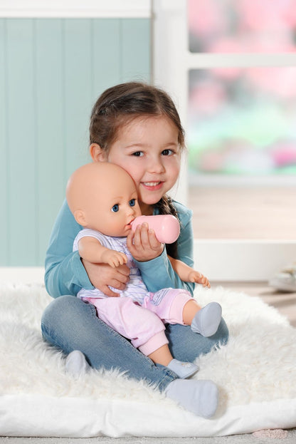 Baby Annabell Mamadeira Universal 706794 - Mamadeira hermética com estampa de nuvem para bonecas de 43 cm - Adequada para crianças a partir de 3 anos