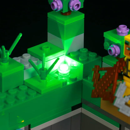 Lego Kit de luz LED para Minecraft Skeleton Dungeon, conjunto de iluminação LED para Minecraft Lego 21189 The Skeleton Dungeon - não inclui modelos, apenas conjunto de luz