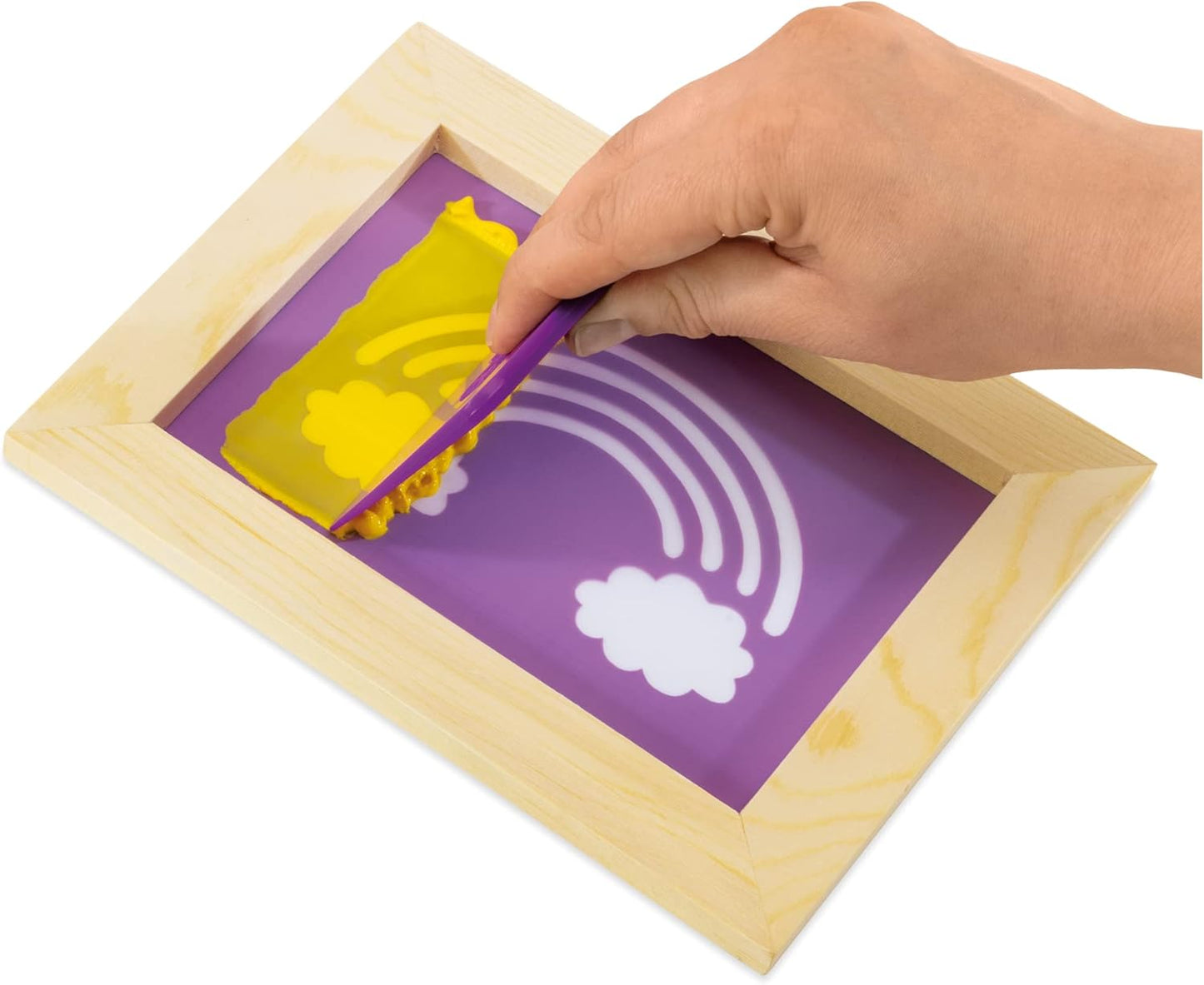 Galt, Adesivos de Serigrafia, Kits de Artesanato para Crianças a partir de 6 Anos, Tema Animal