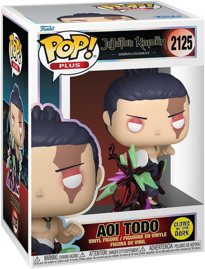Funko Pop! Plus: Jujutsu Kaisen - Aoi Todo - (Kick) - Figura de vinil colecionável - Ideia para presente - Produtos oficiais - Brinquedos para crianças e adultos - Fãs de anime - Figura modelo para colecionadores e exposição