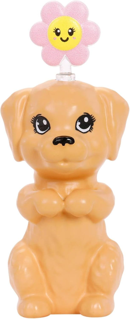 Barbie Mindful Moves Boneca com Roupa de Ioga com 6 Modos de Meditação Ativados por Luzes, Sons e Música, Cachorrinho com 6 Acessórios para Conectar, Loira, JJN55