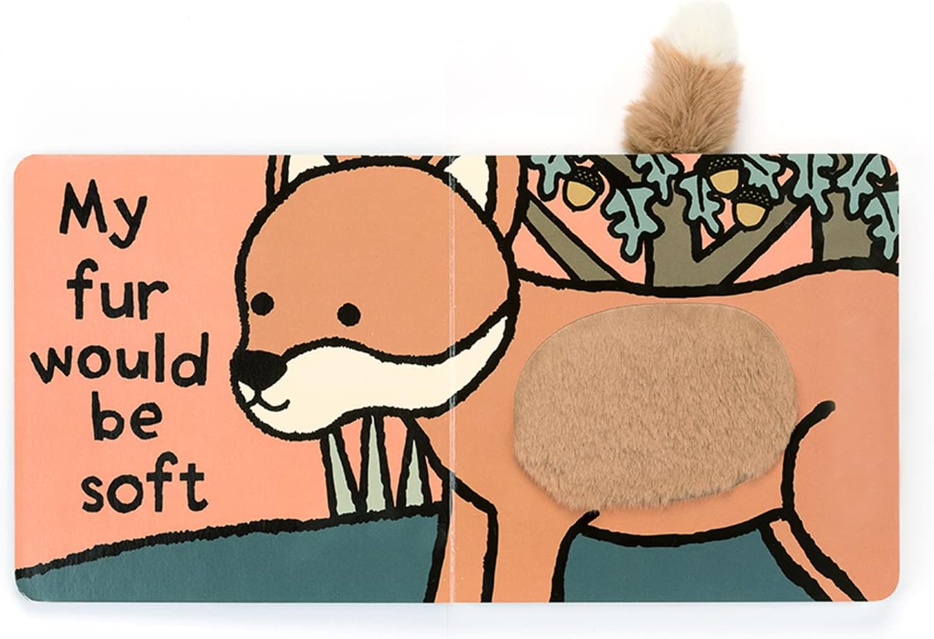 Jellycat Livros cartonados Baby, Se eu fosse uma raposa