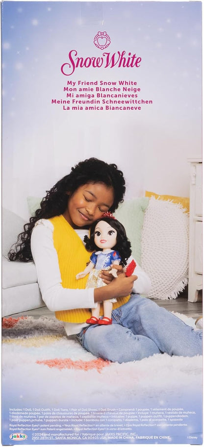 Disney Boneca Princess My Friend – Branca de Neve ou Ariel (35 cm) – Disney 100 Anos de Magia