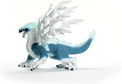 Schleich 70790 ELDRADOR CREATURES Estatueta de dragão de gelo para maiores de 7 anos