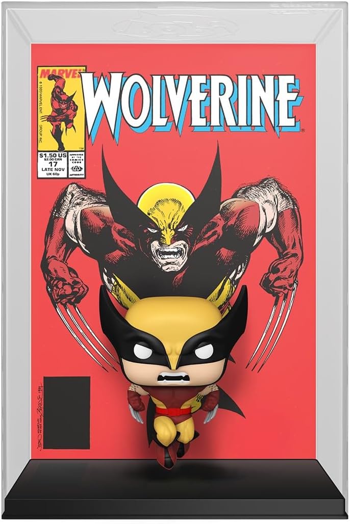 Funko Pop! Capa da revista Marvel - Wolverine #17 - Figura colecionável de vinil - Ideia para presente - Produtos oficiais - Brinquedos para crianças e adultos - Fãs de cinema - Figura modelo para colecionadores e exposição