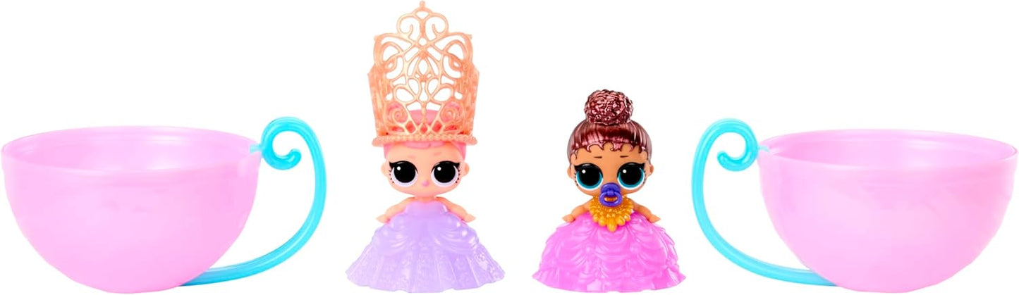 L.O.L. Surprise! Irmãs Bebês Princesas - Inclui 1 boneca, embalagem surpresa, mudança de cor, colecione todas as bonecas