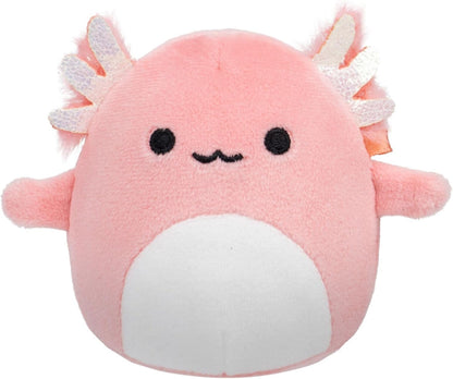Squishmallows Kit com 3 Originais MallowMees de 3,5 polegadas (Silvia, Connor, Archie) | Design macio com efeito de retorno lento ao apertar – Produto oficial Jazwares