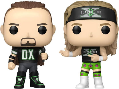 Funko Pop! WWE: New Age Outlaws - Road Dogg Jesse James - 2PK - Figura de vinil colecionável - Ideia para presente - Produtos oficiais - Brinquedos para crianças e adultos - Fãs de esportes - Figura modelo para colecionadores