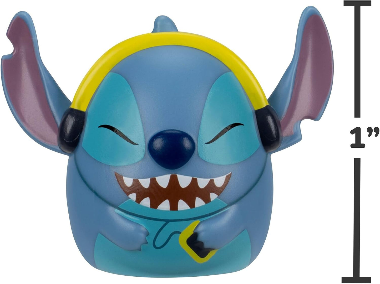 Squish-a-longs Pacote com 6 Mini-Squish + Acessório Disney Stitch (Surfside Splash)