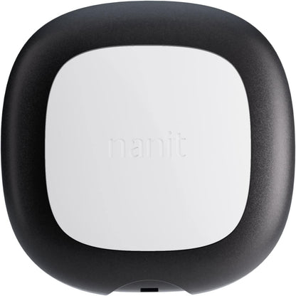 Nanit Pro Smart Baby Monitor & Wall Mount Galaxy Black – Câmera de vídeo Wi-Fi segura 1080p, rastreador de movimento e sono sem sensores, áudio bidirecional, alertas de som e movimento, visão noturna.
