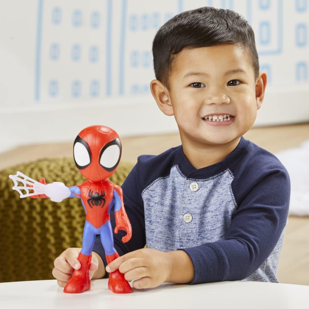 Homem-Aranha e seus amigos incríveis - Figura de ação gigante do Homem-Aranha da Hasbro Marvel, brinquedo de super-herói para crianças em idade pré-escolar a partir de 3 anos, multicolorido. Outros brinquedos.