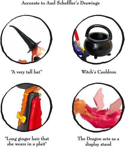 UAU! COISAS Conjunto "A Hora da História" | Bonecos de Ação Articulados Colecionáveis | Brinquedos e Presentes Oficiais da Julia Donaldson e Axel Scheffler Books and Films