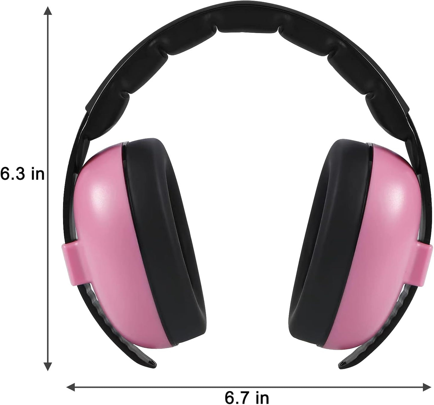 PandaEar Protetores auriculares infantis para bebês e crianças - Fones de ouvido com cancelamento de ruído para bebês e crianças - Protetores auriculares para autismo,