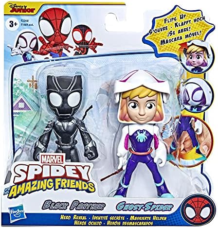 Homem-Aranha e seus amigos incríveis - Revelação dos Heróis SAF: Fantasma e Pantera Negra F22445X1