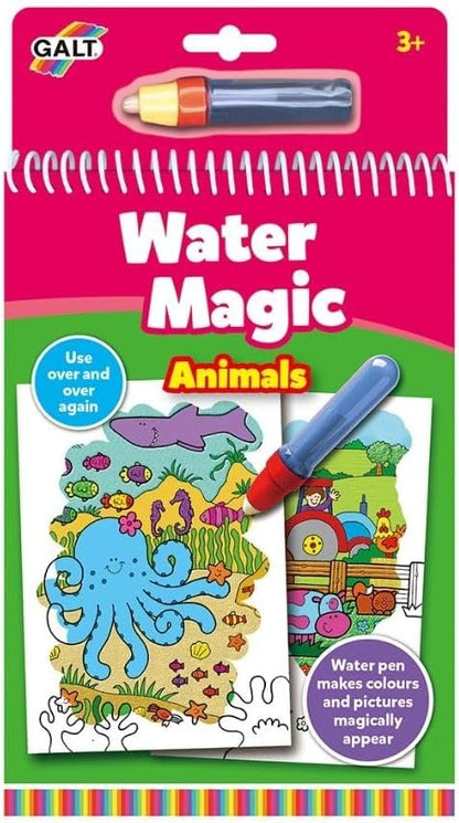 Galt Toys, Water Magic - Animais, Livros de colorir para crianças a partir de 3 anos