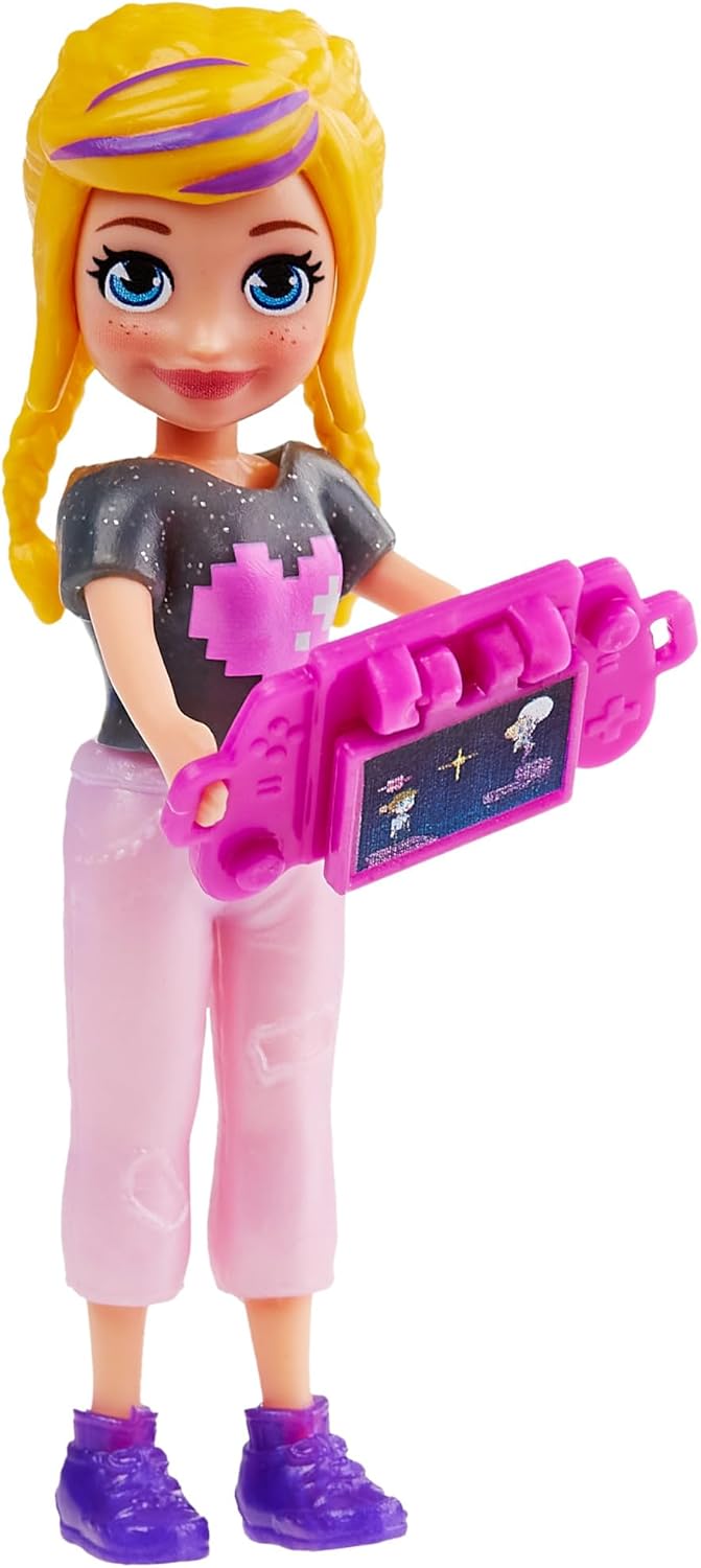 Polly Pocket Conjunto Polly Medium Fashion para meninas a partir de 4 anos
