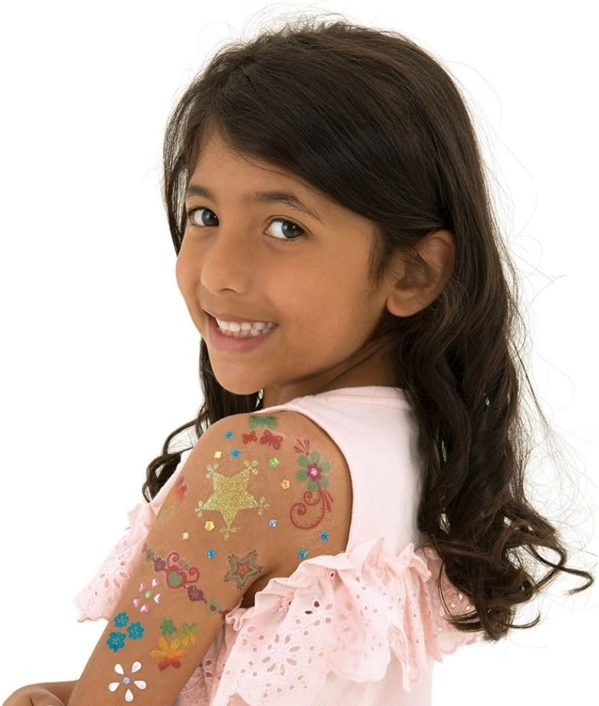 Galt Toys, Sparkle Body Art, Kits de artesanato para crianças, a partir de 6 anos