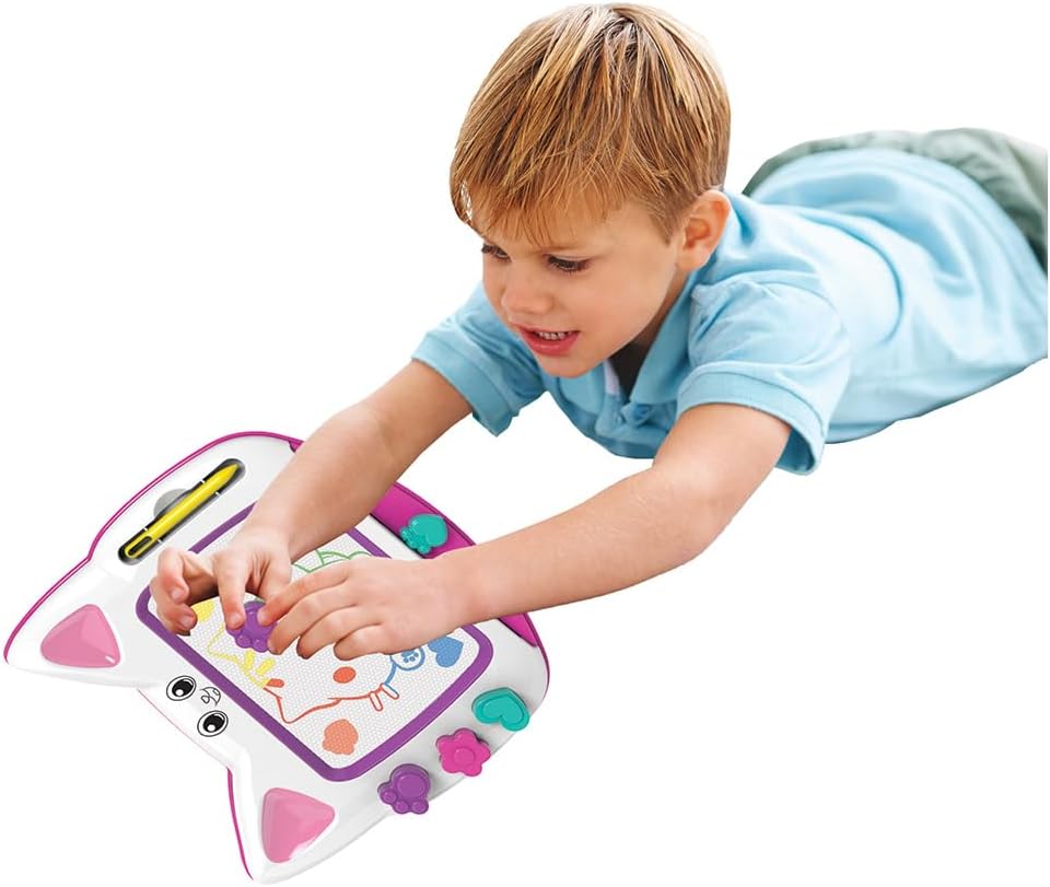 Quadro Magnético Colorido para Desenho da Casa de Bonecas da Gabby | Quadro para Rabiscos | Esboço | Artes e Ofícios | Brinquedos Criativos | Dreamworks | Brinquedos Oficiais Licenciados da Casa de Bonecas da Gabby |