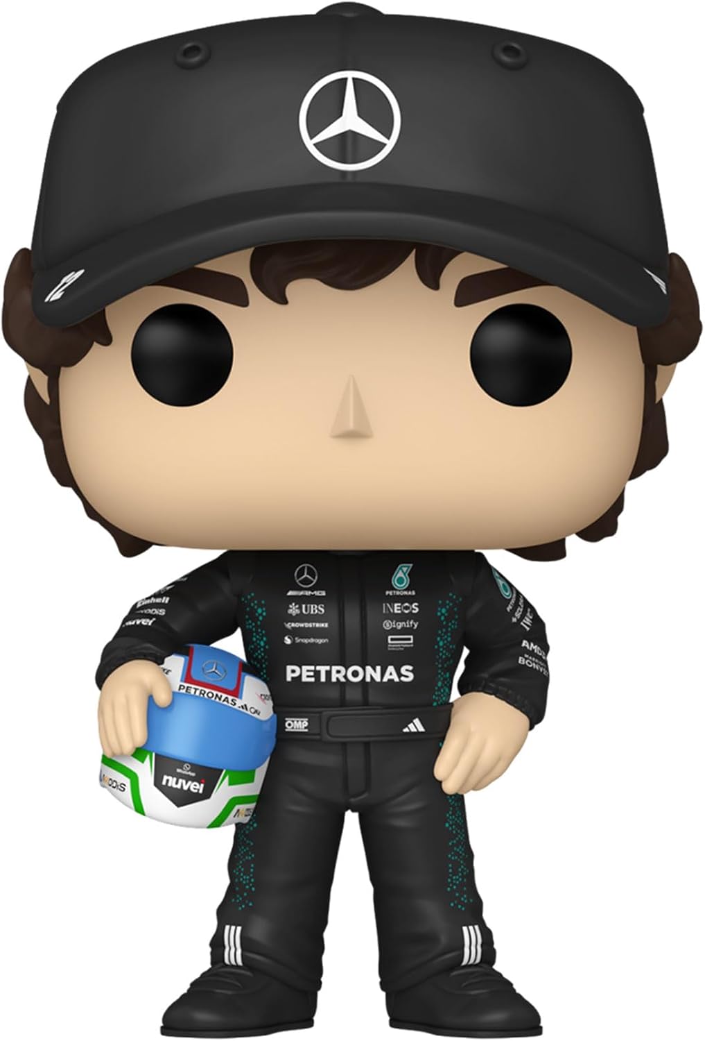 Funko Pop! Racing: Kimi Antonelli - Mercedes-Benz Racing - Figura de vinil colecionável - Ideia para presente - Produtos oficiais - Brinquedos para crianças e adultos - Fãs de esportes - Figura modelo para colecionadores e exposição