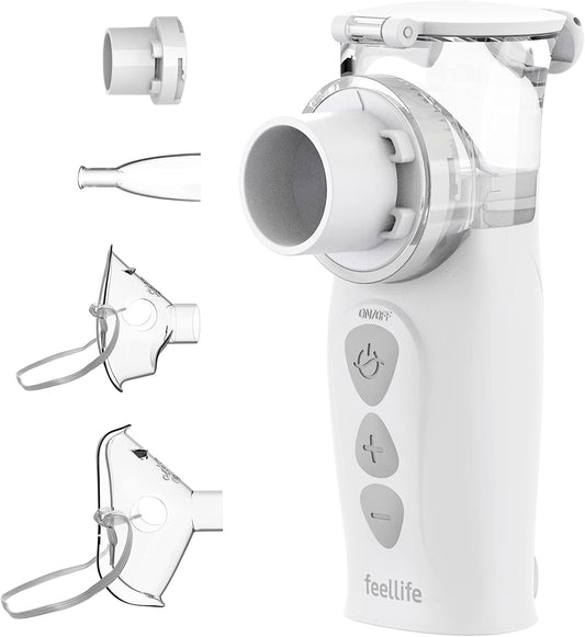 FEELLIFE Inhalador portátil, atomizador de vapor portátil, para niños y adultos, viajes y uso doméstico
