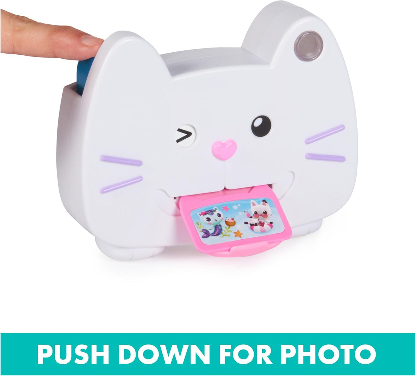 Gabby’s Dollhouse, Kitty Camera, brinquedo de faz-de-conta para crianças em idade pré-escolar, meninas e meninos a partir de 3 anos.