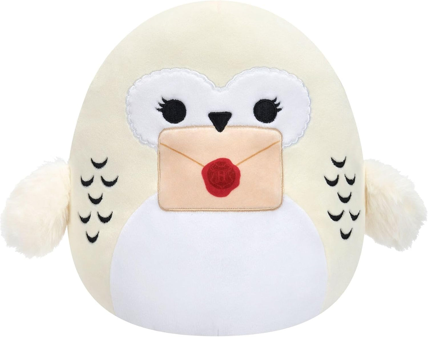 Squishmallows Pelúcia Original “Harry Potter” Hedwig com Carta (8 polegadas/aprox. 20 cm) – Pelúcia Oficial Ultrasoft da Jazwares (Pequena)