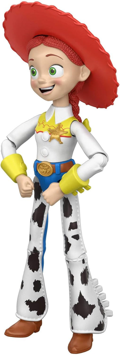 Mattel Disney e Pixar Toy Story 5 Jessie, a Cowgirl Dançarina | Figura em Grande Escala, Brinquedo do Filme com 30 cm (12 polegadas) e Movimento de Dança, 12 Pontos de Articulação, Detalhes Fiéis ao Filme, JKV40