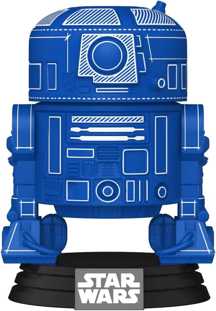 Funko Pop! Star Wars: Star Wars 1-R2-D2 BP - Figura de vinil colecionável - Ideia para presente - Produtos oficiais - Brinquedos para crianças e adultos - Fãs de cinema - Figura modelo para colecionadores e exposição