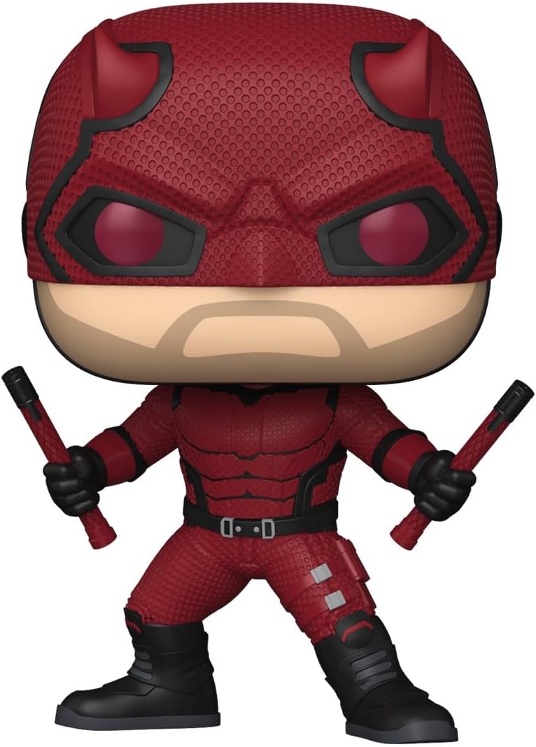Funko Pop! Marvel: Demolidor Renascido - Matt Murdock - Figura de vinil colecionável - Ideia para presente - Produtos oficiais - Brinquedos para crianças e adultos - Fãs de TV - Figura modelo para colecionadores e exposição